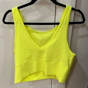Lululemon reversible ribbed crop top